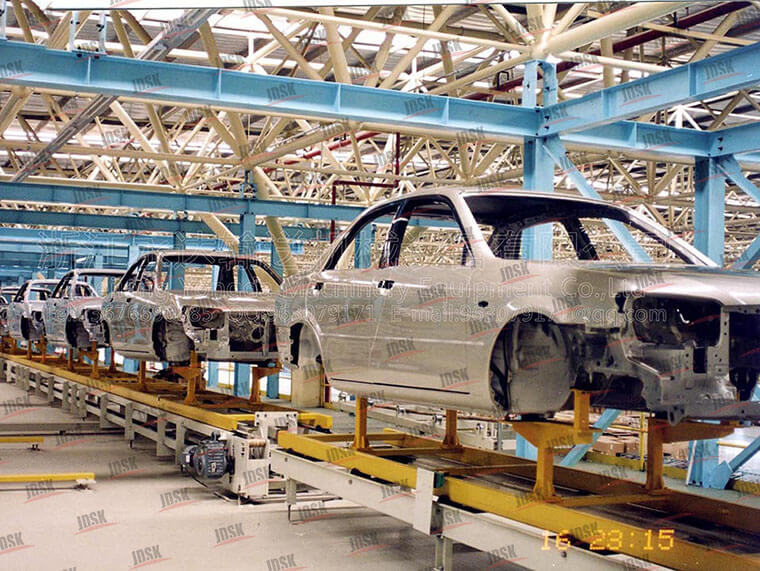 電動(dòng)汽車(chē)滑撬輸送線