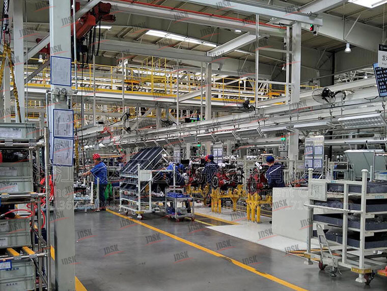 板鏈發動機預裝線